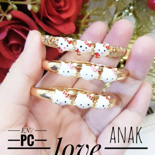 Xuping gelang anak lapis emas 0819j (perpc)