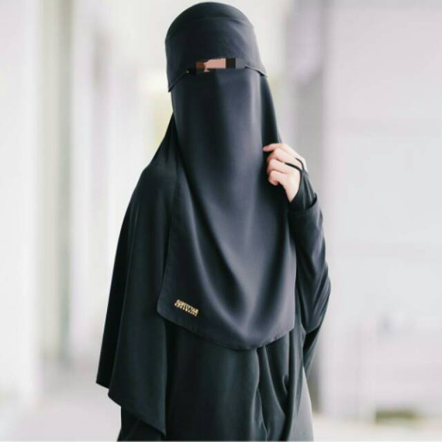 Niqab bandana poni/niqab maria original Qibtiyyah Exclusive