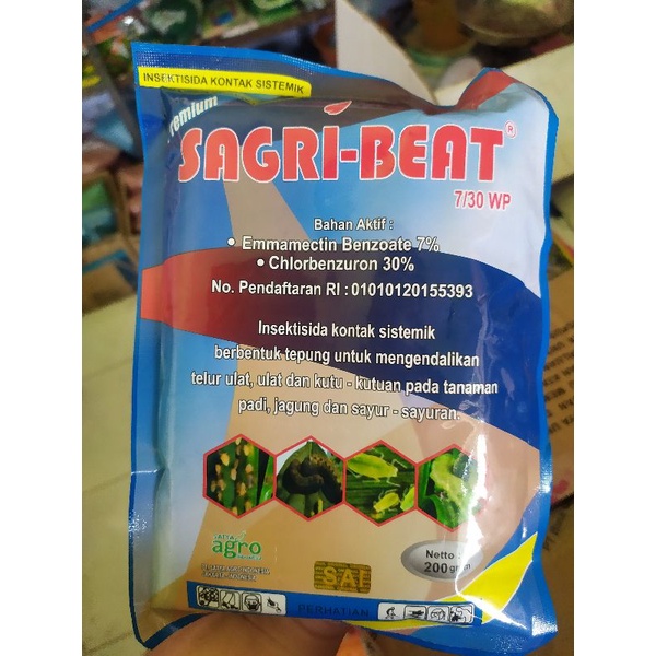 Insektisisa SAGRI-BEAT 7/30wp (200gr)