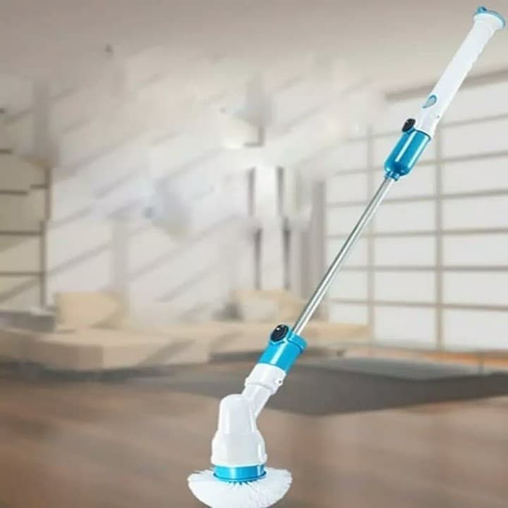 Sikat Elektrik Pel Otomatis Scrub Lantai Dinding Tembok WC | Portable Electric Cleaning Brush