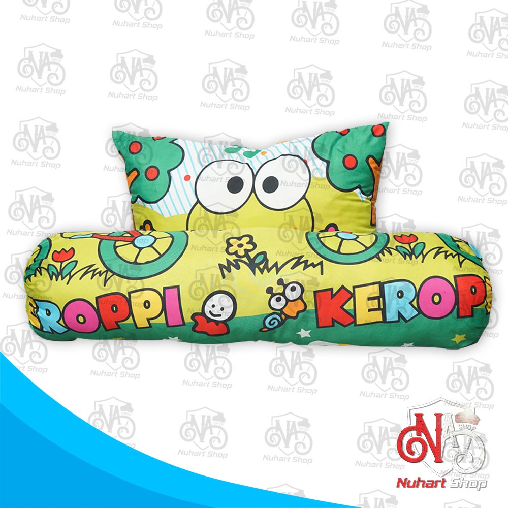 1 Set Bantal Dan Guling Dacron Termurah Kualitas Premium