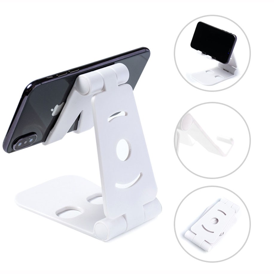 Tospra Lazy Smartphone Holder Table Foldable Mobile Phone Stand - JW7 - Black