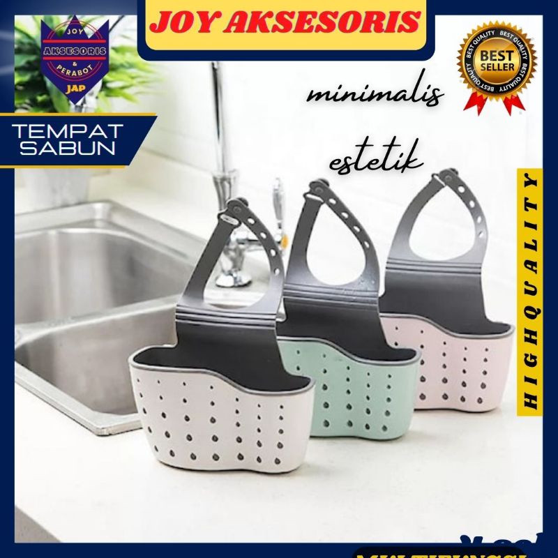BEST SELLER Tempat Wadah Spons Sabun Cuci Piring batang cair pump travel Gantung tempel Wastafel kam
