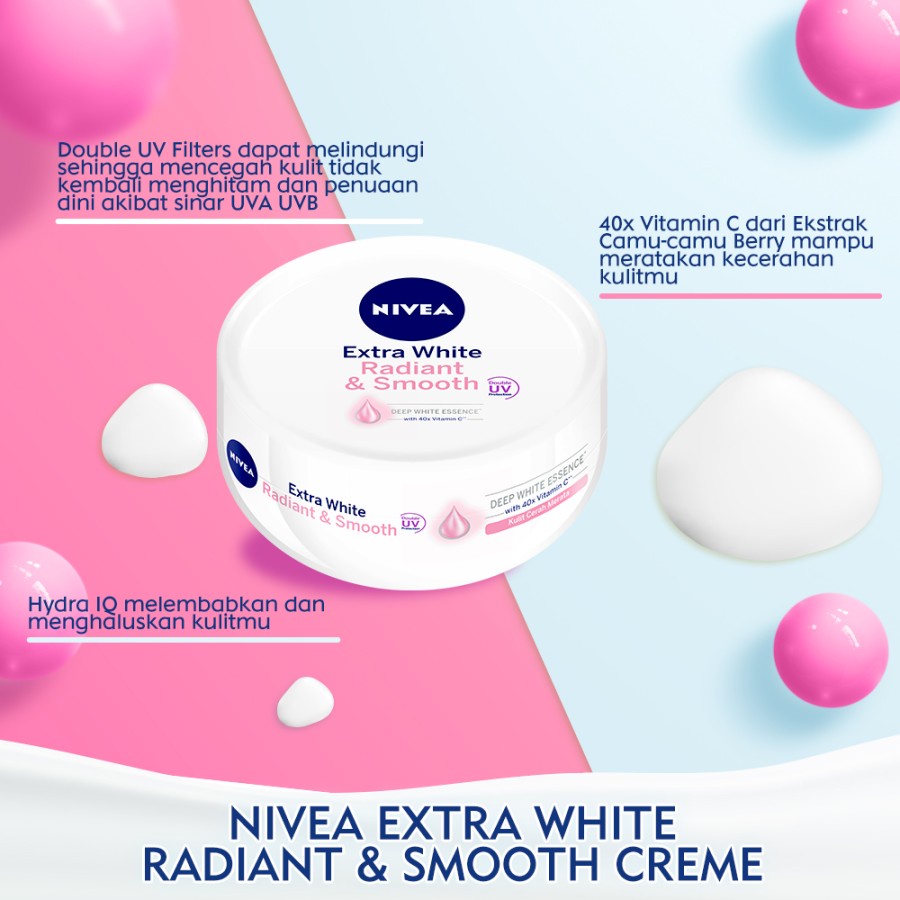 NIVEA Extra Bright Radiant &amp; Smooth Creme