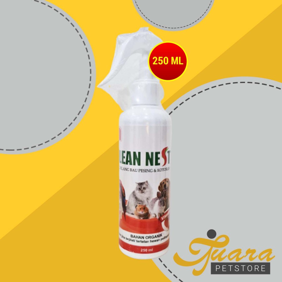 Pengilang Bau Organik Aman Clean Nest Spray 250ml