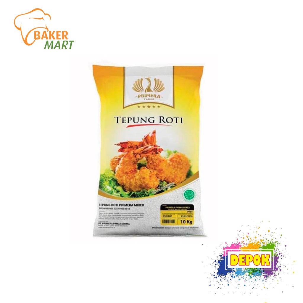 

Primera Panko Tepung Roti Repack 500Gr