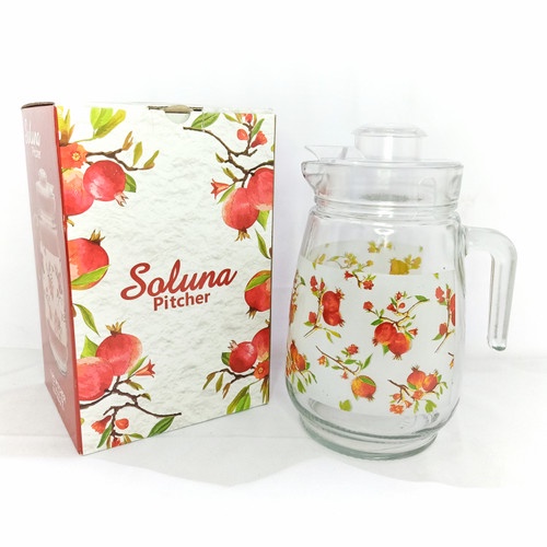 Pitcher Soluna Teko Kaca Single 1250 ml