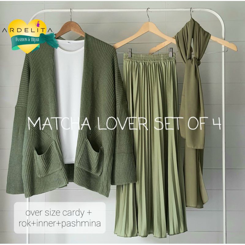 PART II SET OF  FOUR  PAKET  HEMAT  LENGKAP  CARDIGAN  OVERSIZE