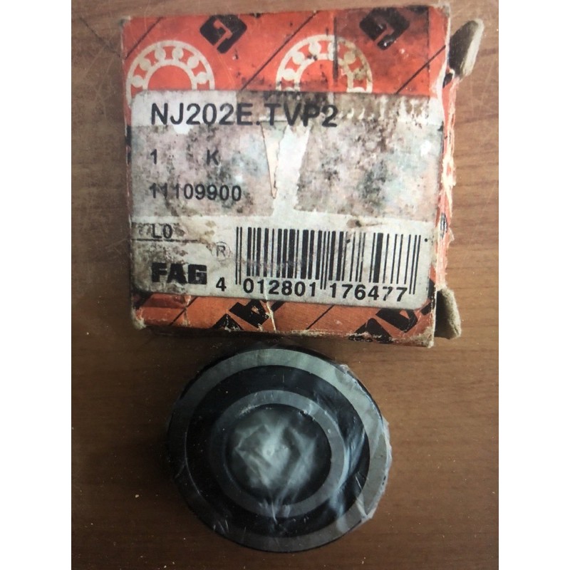 single row cylindrical roller bearing FAG NJ 202 ETVP2