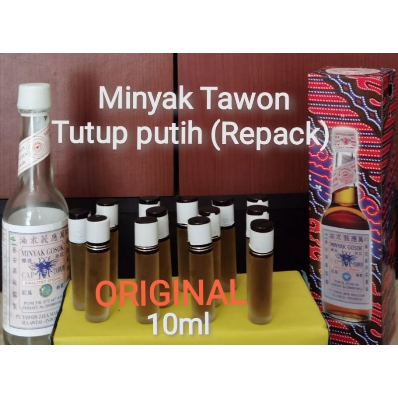 Minyak Tawon tutup putih Repack