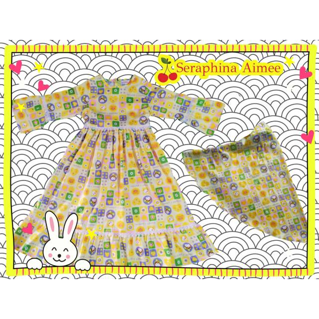 Gamis anak katun jepang