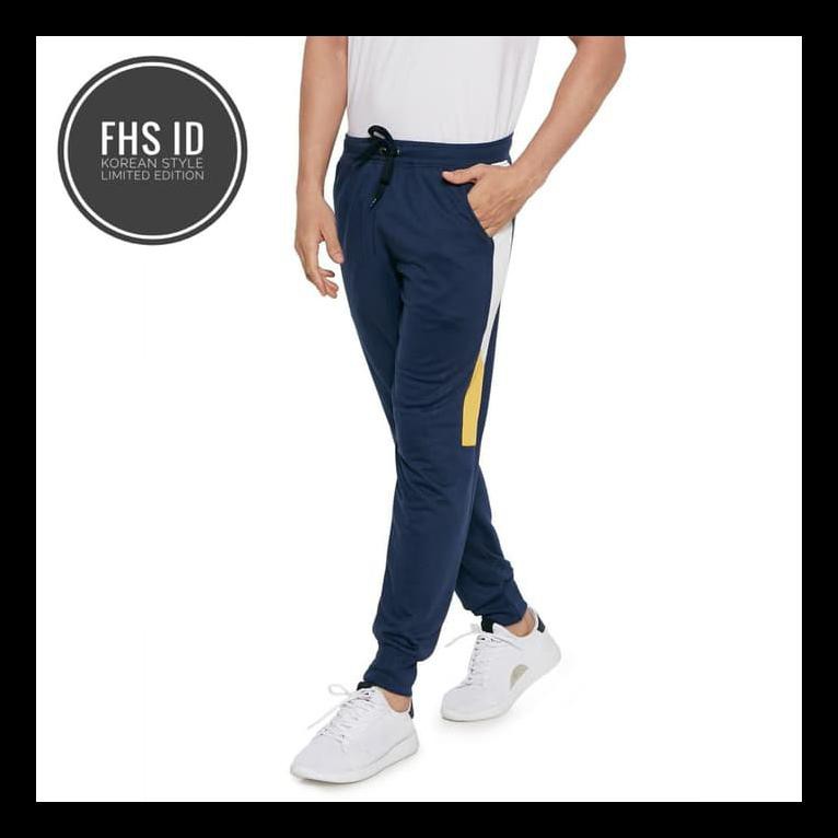 TERBARU CELANA JOGGER VICTOR CELANA PRIA OLAHRAGA SWEATPANTS CELANA TRAINING - BIRU, 28 CELANA LAKI-
