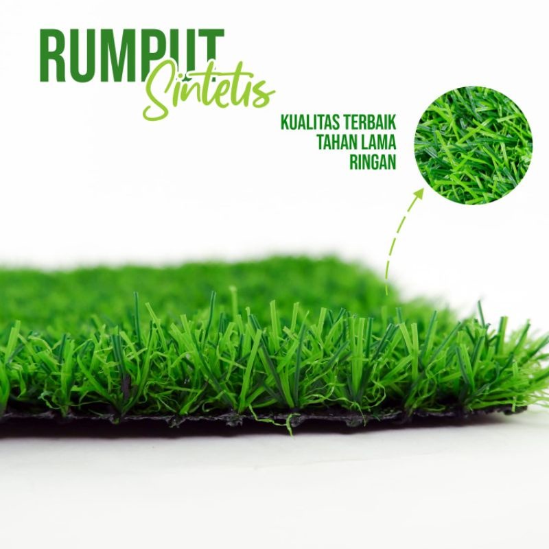 CC (DK01) Rumput Sintetis Swiss Ukuran 25x25cm Ketebalan 20mm 30mm 40mm Rumput Palsu Rumput Hias