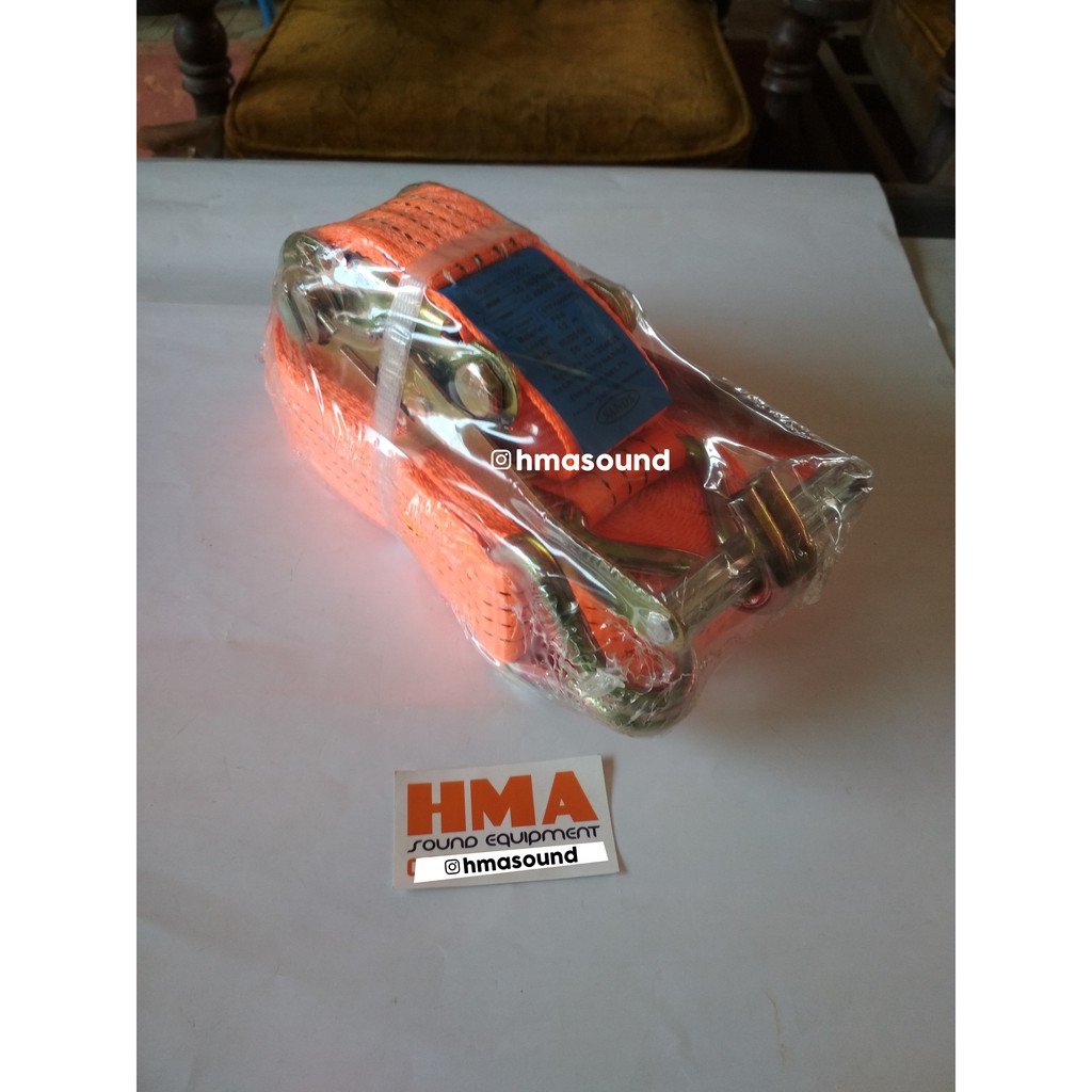 2in/5cm 10m 3Ton Tali trackbelt / tali kretek / tali krek / tali kendaraan