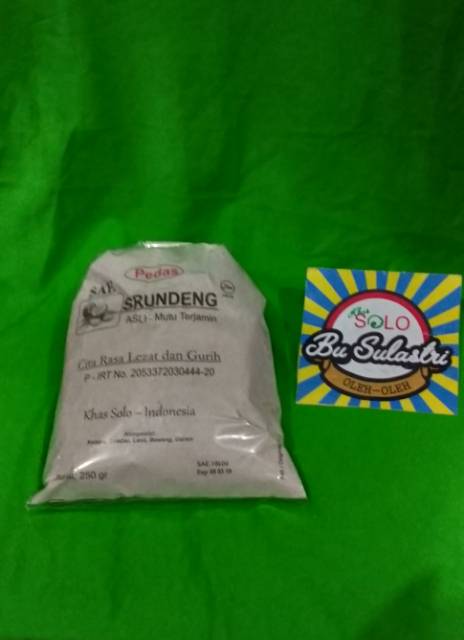 

Piscoklegit_ Srundeng Kelapa "Sae" Rasa Pedas/Manis 250 Gr