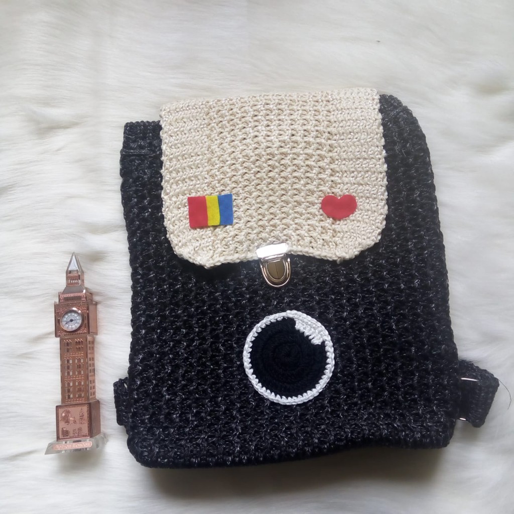 Ransel Rajut Murah - Tas Gendong Sekolah Instagram