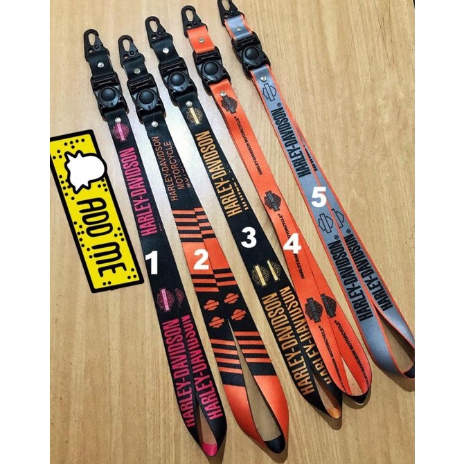 

[[COD]] Lanyard custom Harley Davidson model terbaru paling keren BOOM SALE Kode 285