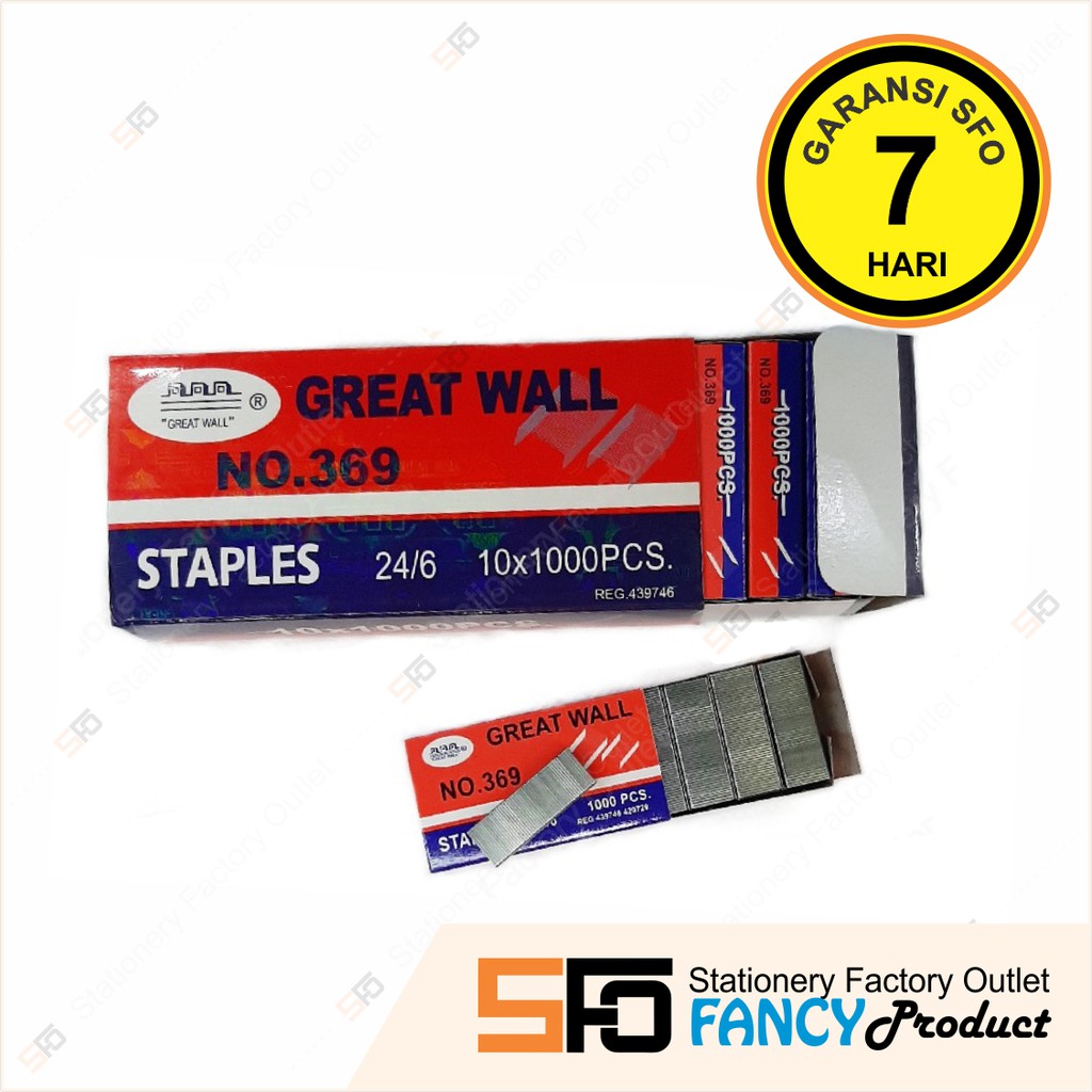 

Isi Staples Great Wall No.369