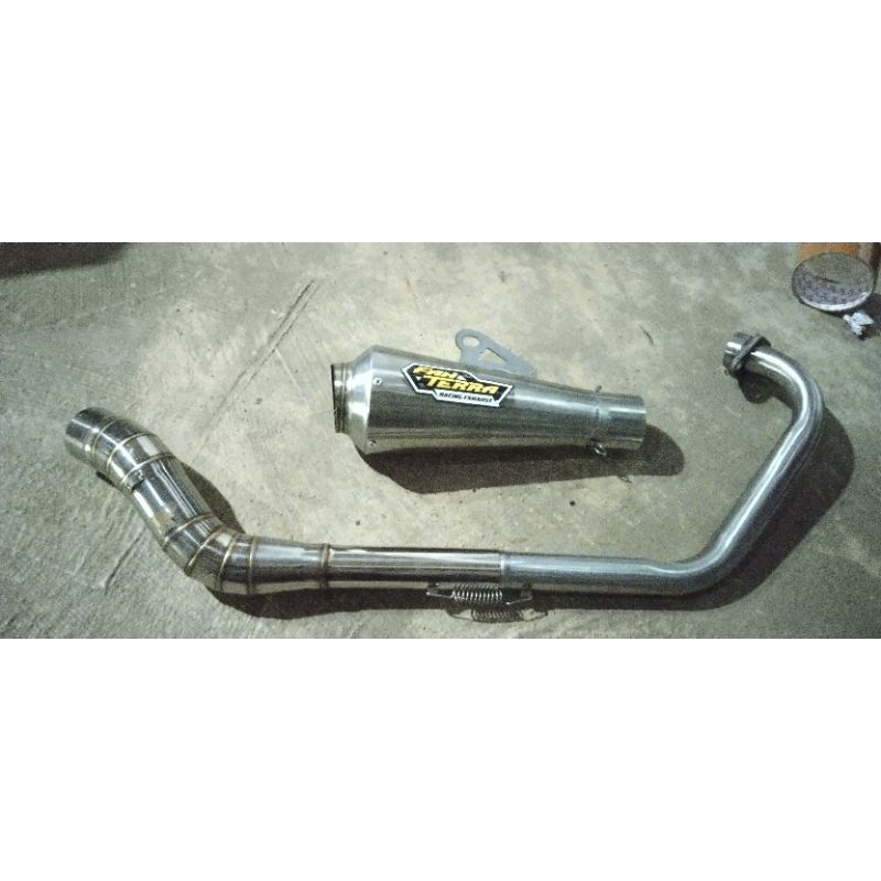 knalpot pantera for Vixion fu R15 Byson Scorpio dll