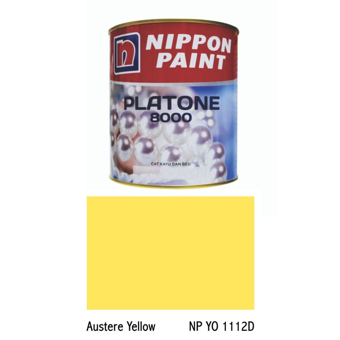 Jual Cat Kayu&Besi Nippon Paint Platone YO 1112D Austere Yellow 1 kg