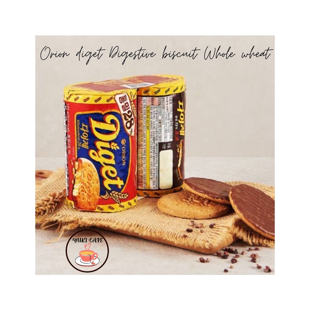 

BISKUIT - ORION DIGET ORIGINAL GANDUM BISCUIT DIGESTIVE WHOLE WHEAT