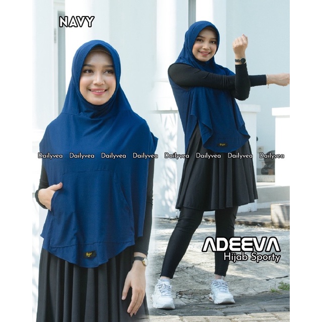 Hijab Sporty Adeeva Original By Heejap