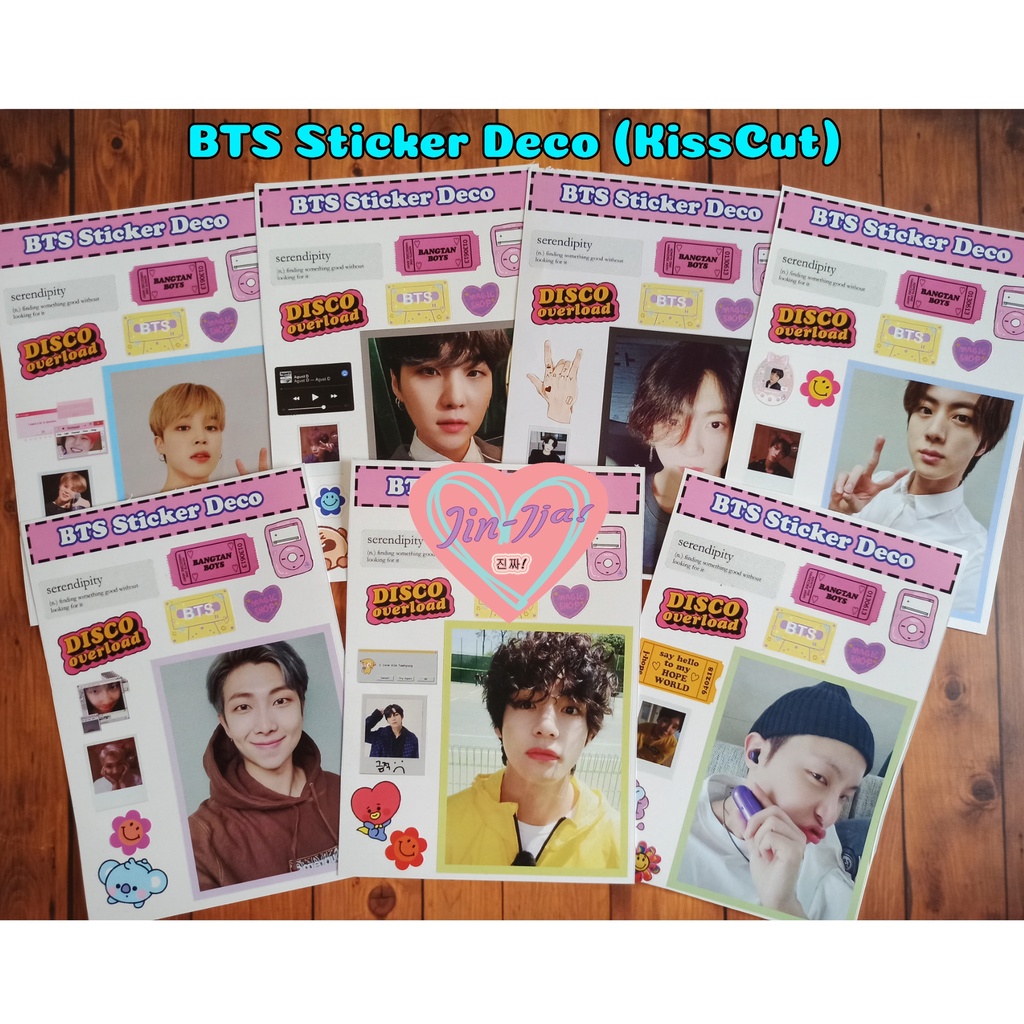 

BTS sticker tumbler deco A6 (kisscut)