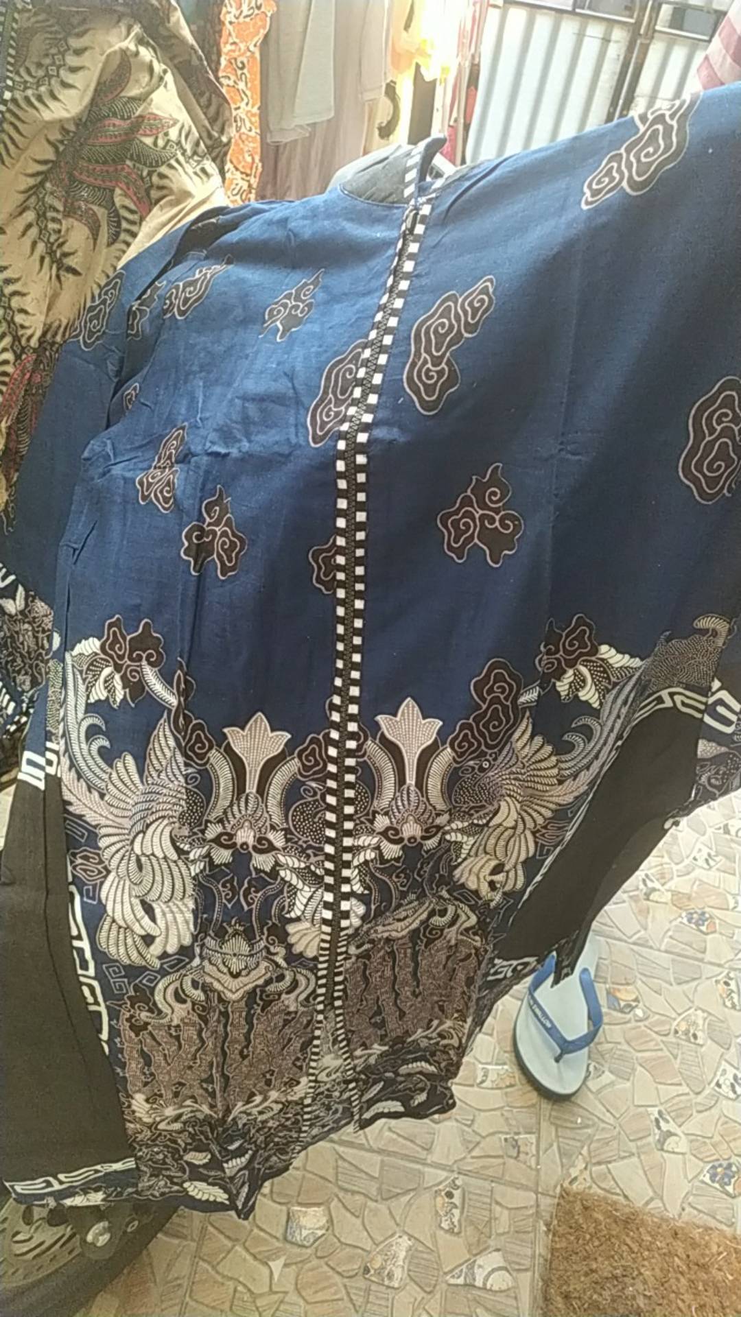 Terlaris Serut Genes Jelita Tunic Navbor Yelbor Whitbor Creambor Tunik Batik Modern Hrb030 Dolbi Dob