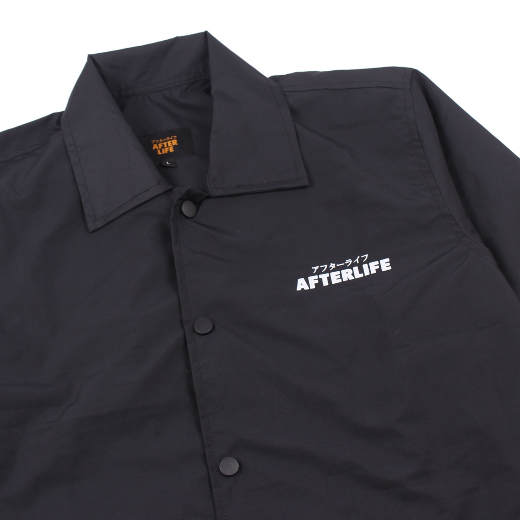 AFTERLIFE - Coach Jacket MonBus Black