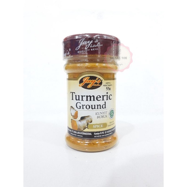 Jays Turmeric Ground (Kunyit Bubuk) 55gr