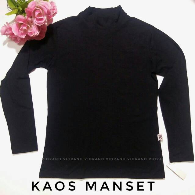 Baju Manset Spandek / Kaos Tangan Panjang Oblong Berkualitas Baju Dalaman Manset Baju Premium Allsize Fit XL