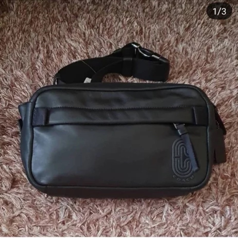 Coach Edge Belt Bag Black