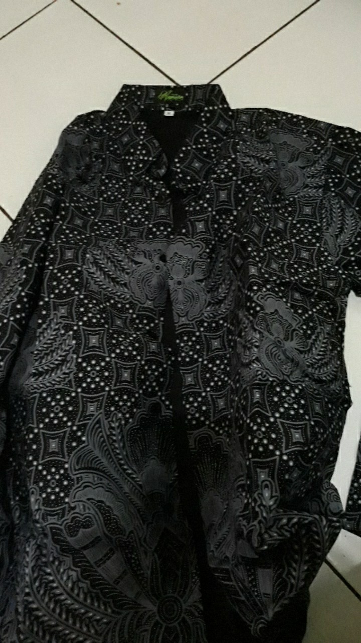 Galing Purwo Kemeja Batik Pria Full Furing Bahan Katun Sragenan