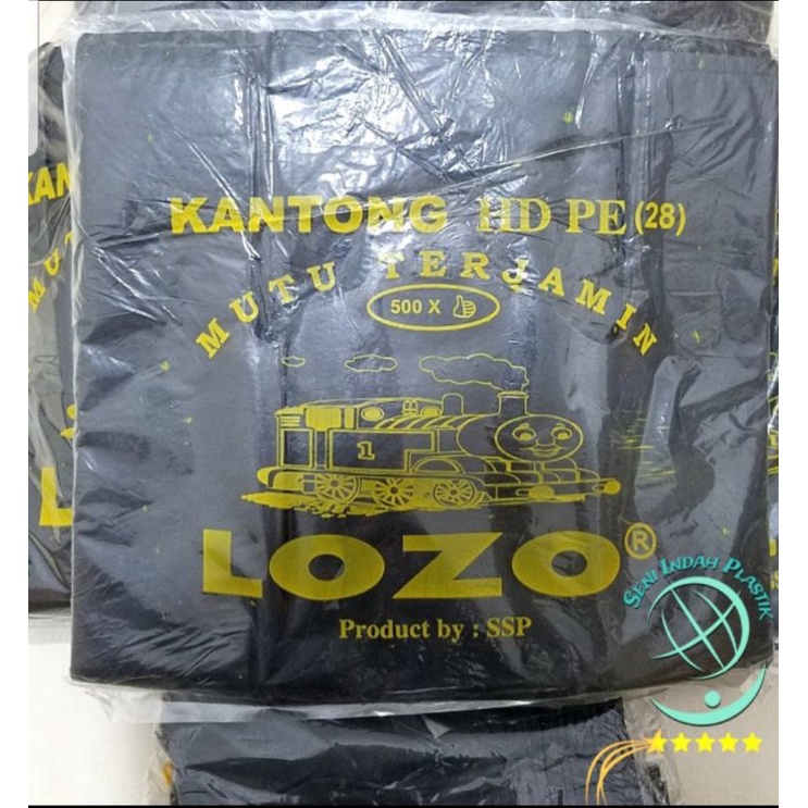 kantong plastik 28 hitam tebal | kresek 28 hitam | plastik tengtegan hitam