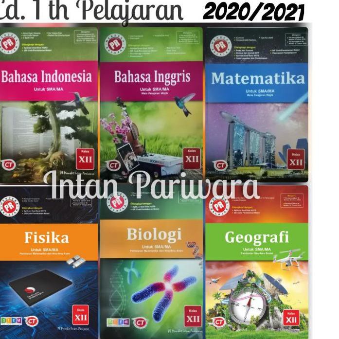 (kode-1272) Buku LKS PR kelas 12 SMA MA satu Tahun Ajaran 2020/2021 Intan Pariwara ,