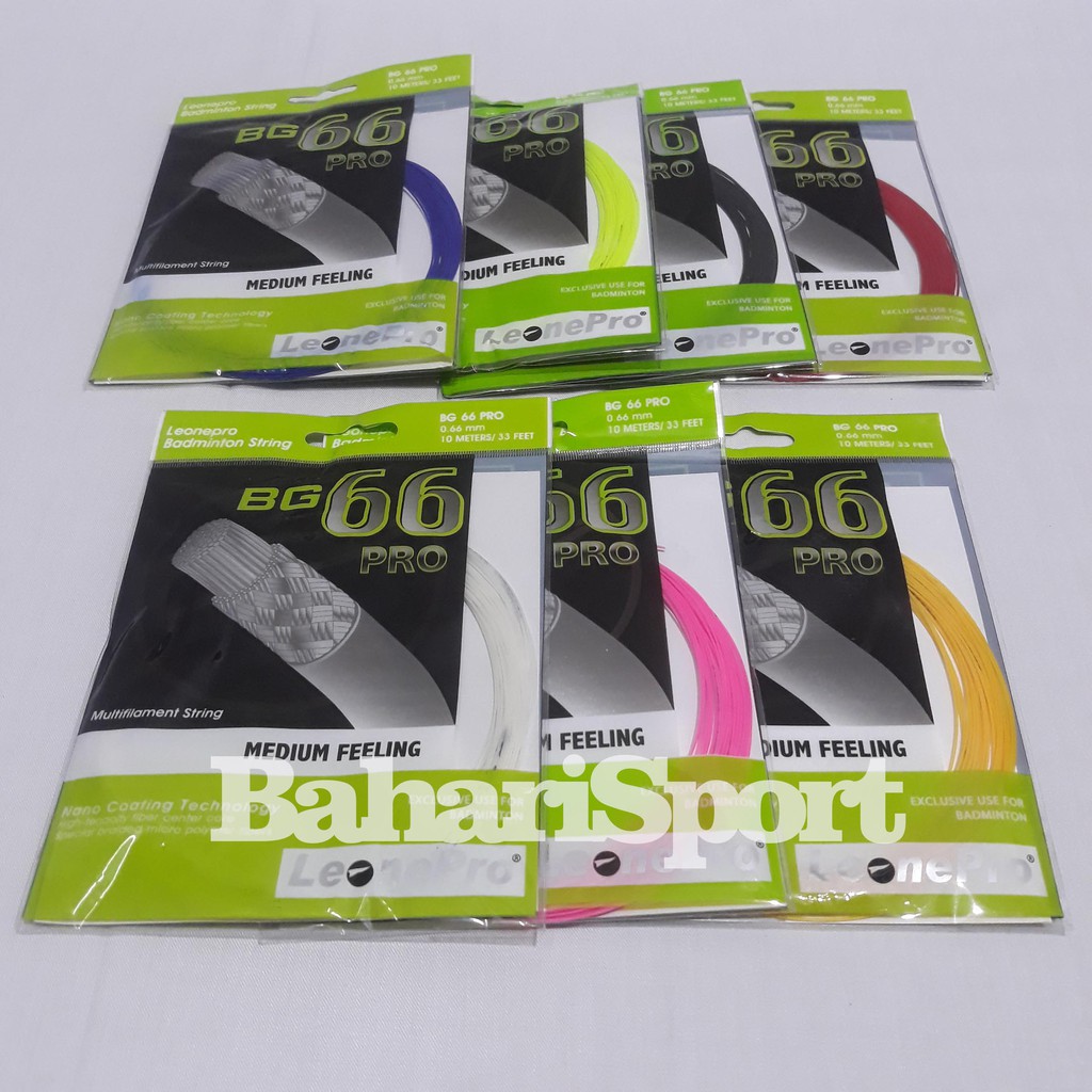 Senar Badminton Leonepro BG66 BG 66 Original