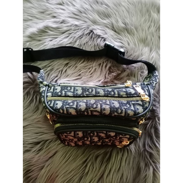 BEST SELLER tas fashion kekinian fashion waistbag beltbag tas pinggang kanvas waist bag