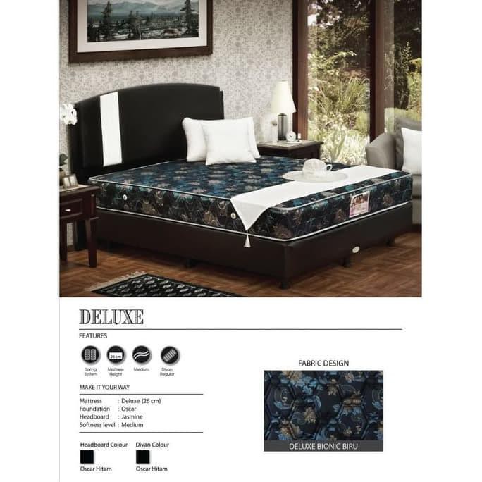 Produk Unggulan] Ori Spring Bed Central Tipe Deluxe 160X200 Kasur Saja / Matras Saja