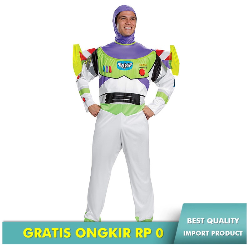 Kostum Cosplay Mainan Cerita Buzz Lightyear Cos Berjalan n Doll Panggung Prestasi Cosplay Kostum Imp