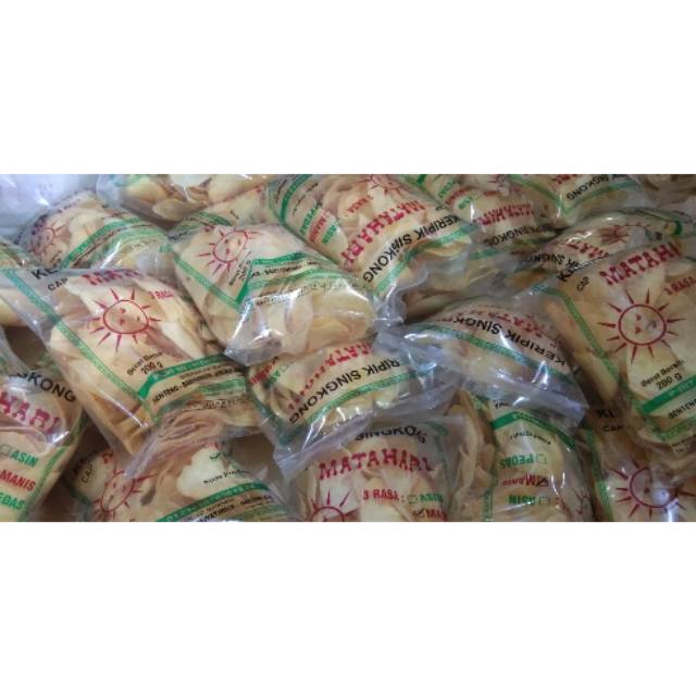 

Keripik singkong matahari