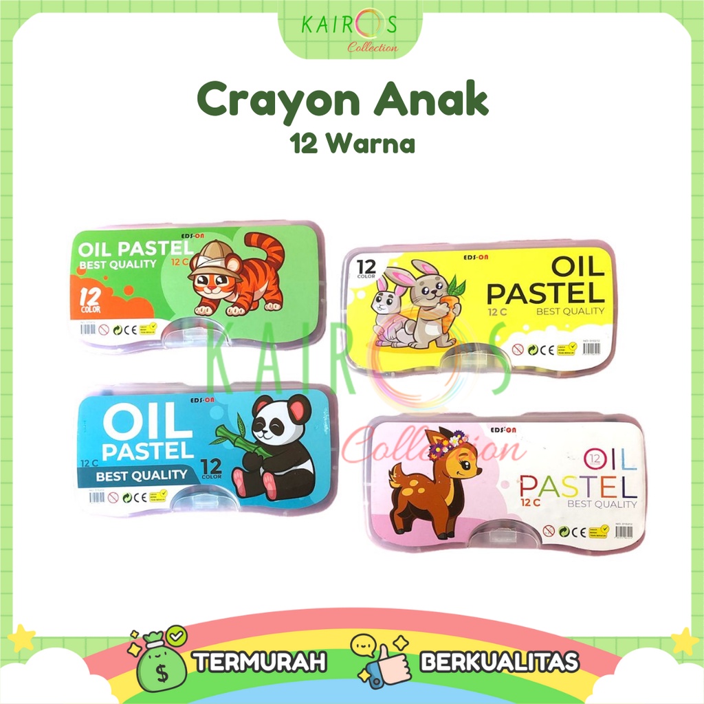 Paket Buku Warna Belajar Anak Motif Mewarnai Boneka Boba + Crayon  Atau Pensil Warna