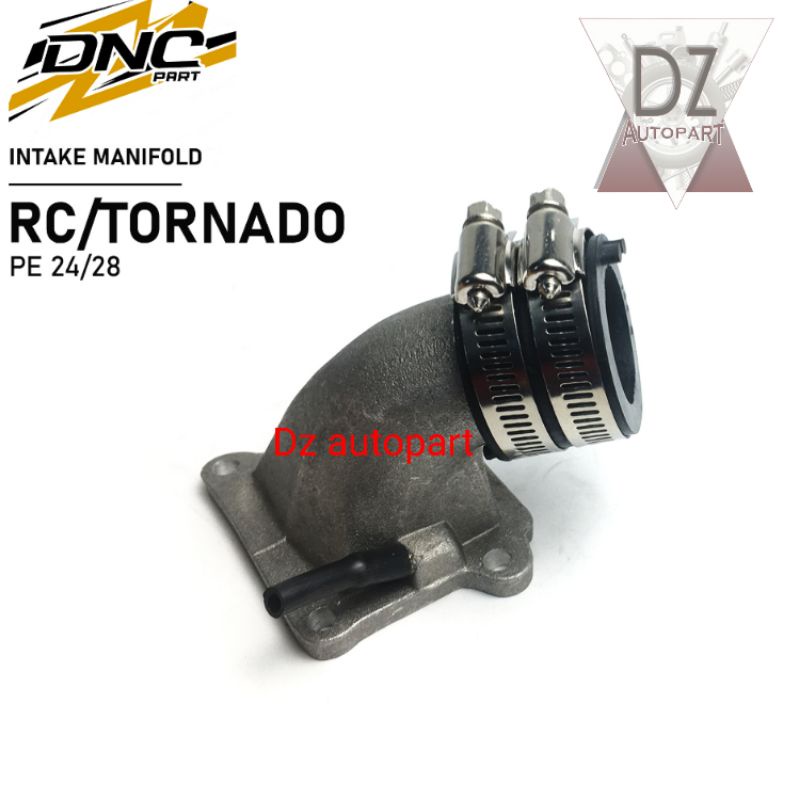 DNC INTAKE MANIFOLD MANIPUL RC 80 RC 100 BRAVO TORNDO CRYSTAL KARBU PE 24 PE 28
