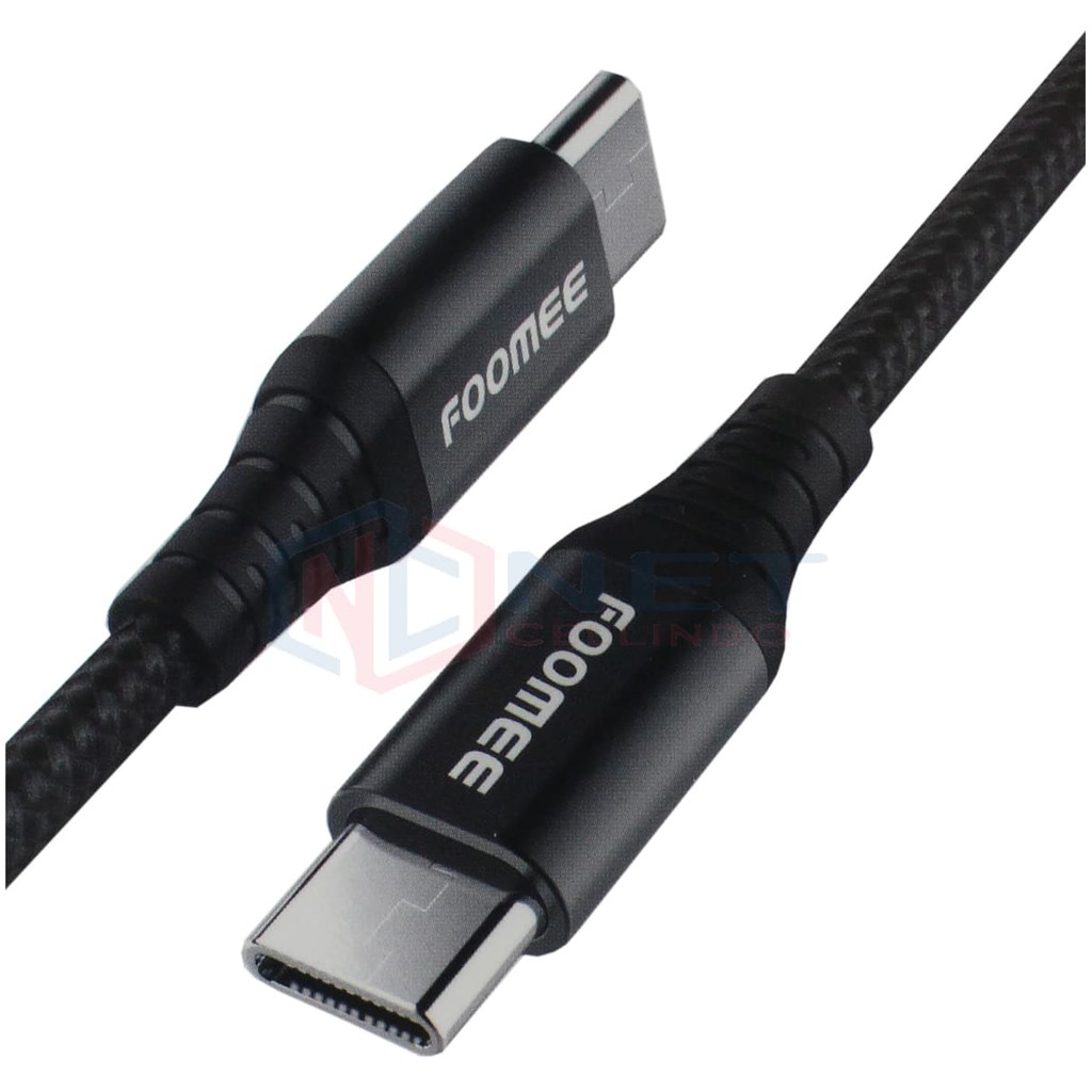 KABEL DATA FOOMEE TYPE C SN-10 / KABEL CHARGE USB FOOMEE SN-10