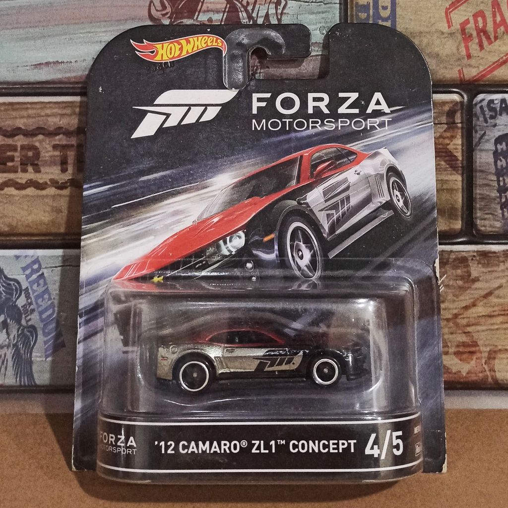 Hot Wheels Retro Forza MotorSport 12 Camaro ZL1 Concept