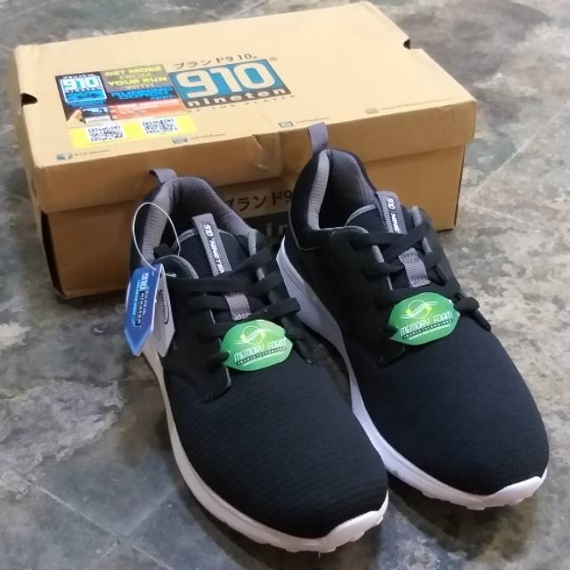 Sepatu jogger nineten 910 ukuran 42 warna hitam original