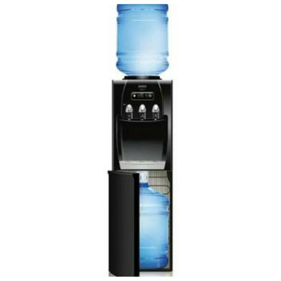 Super Promo Promo.Sale Water Dispenser Sanken Hwd Z90 Double Galon Black Murah