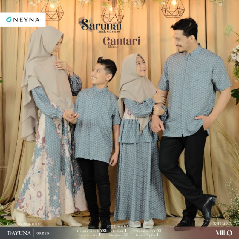 sarimbit Sarunai neyna 2022 famset lebaran famset keluarga