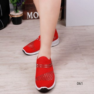 Sepatu Sneakers Slip On Wanita SCARLETT BRANDED ORIGINAL