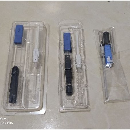 Splice on connector / SOC fiber optik
