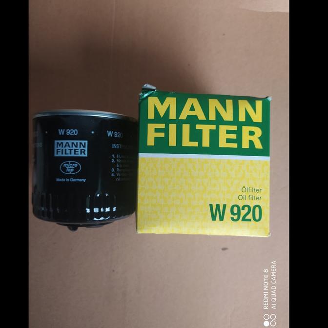 ] MANN FILTER OIL W 920